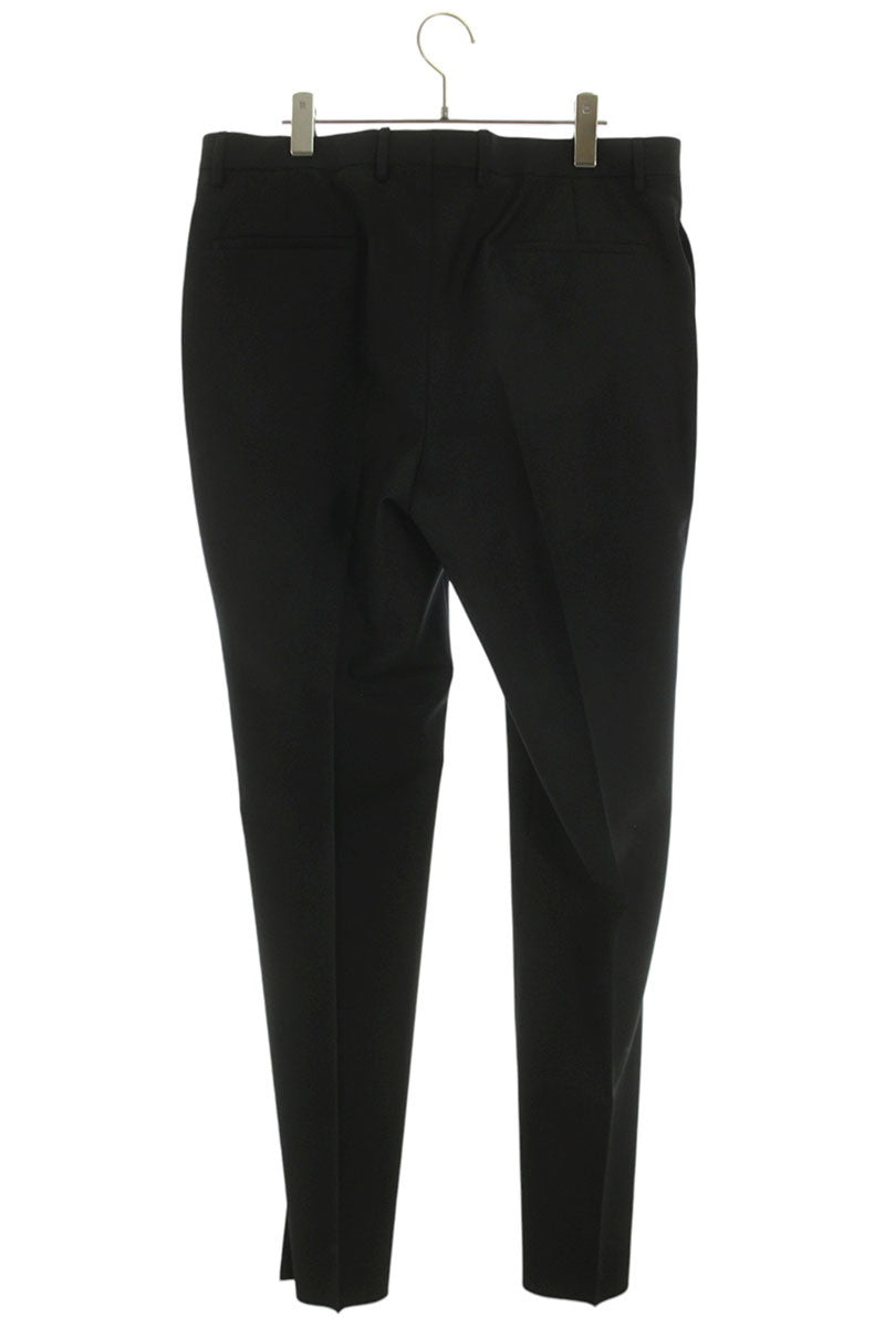 Loewe Black Wool Mohair Slacks Size 42