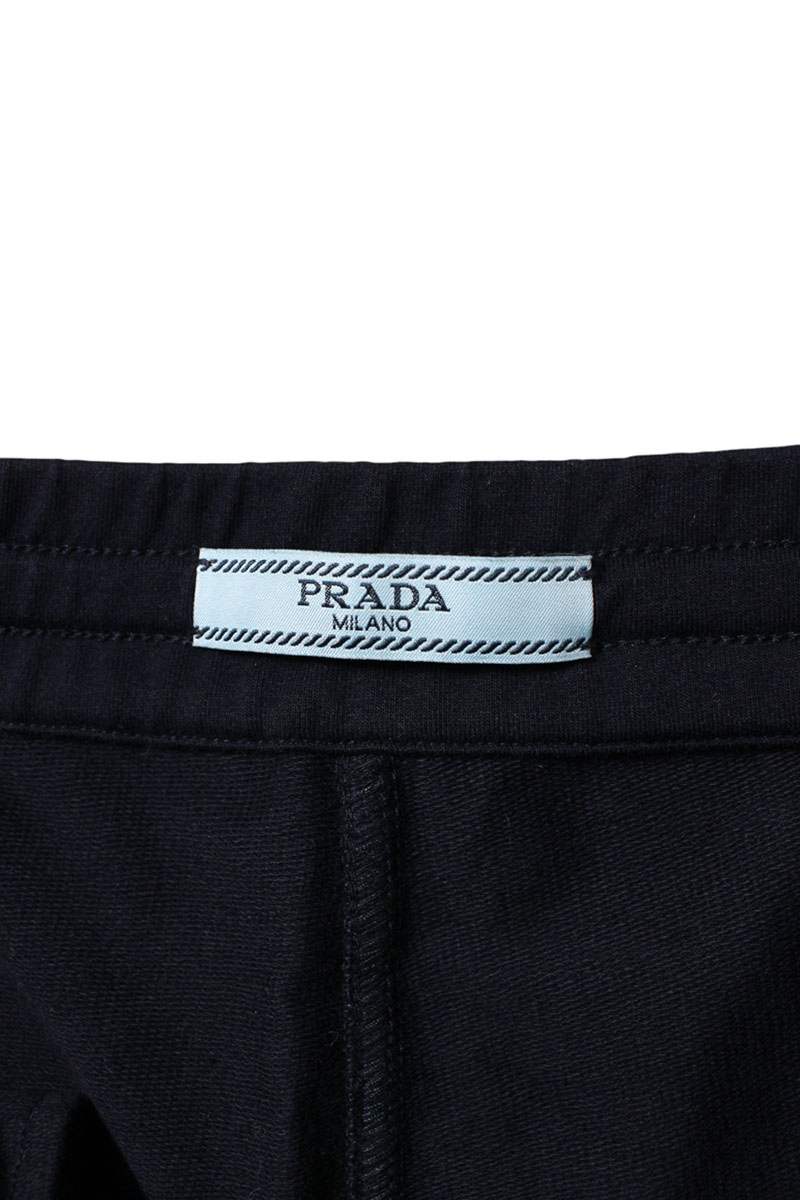 Prada Navy Cotton Blend Sweatpants Size XS