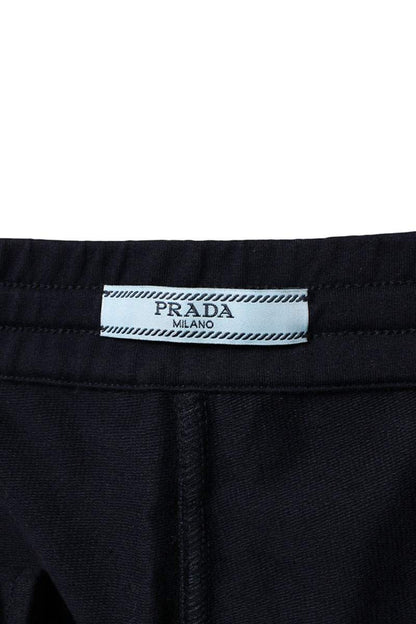Prada Navy Cotton Blend Sweatpants Size XS