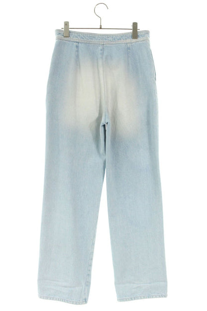 Chanel Coco Mark Button Denim Sailor Jeans Size 36