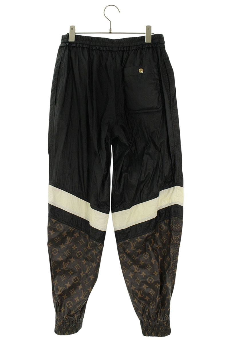 Louis Vuitton Monogram Nylon Joggers 24AW Size 34