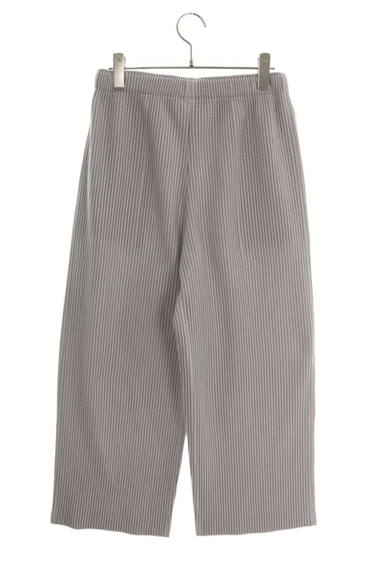 Japanese Brand me ISSEY MIYAKE Warm Long Stretch Pants Gray