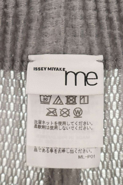 Japanese Brand me ISSEY MIYAKE Warm Long Stretch Pants Gray