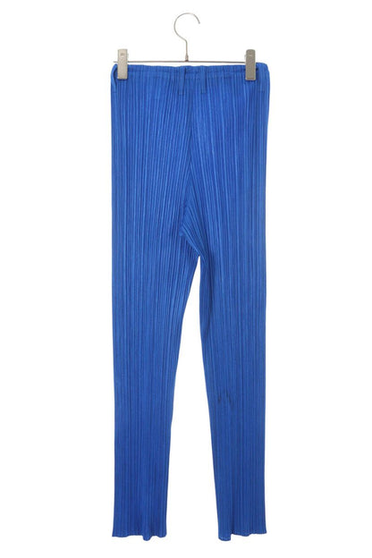 Vintage Blue Pleated Polyester Pants Size 4