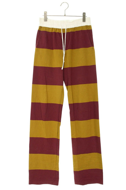 Dries Van Noten 24SS Bordeaux Khaki Easy Pants Size 36