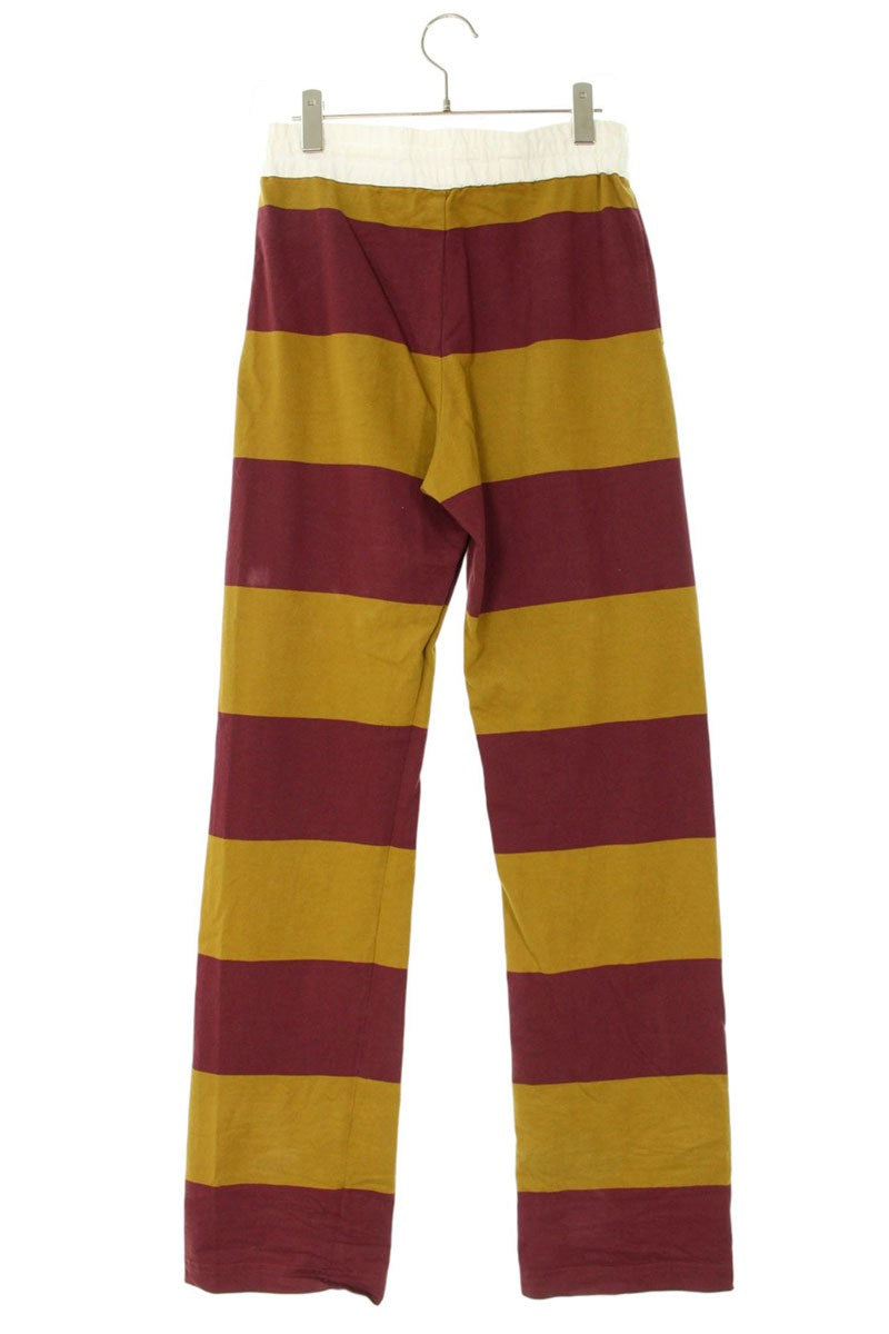 Dries Van Noten 24SS Bordeaux Khaki Easy Pants Size 36