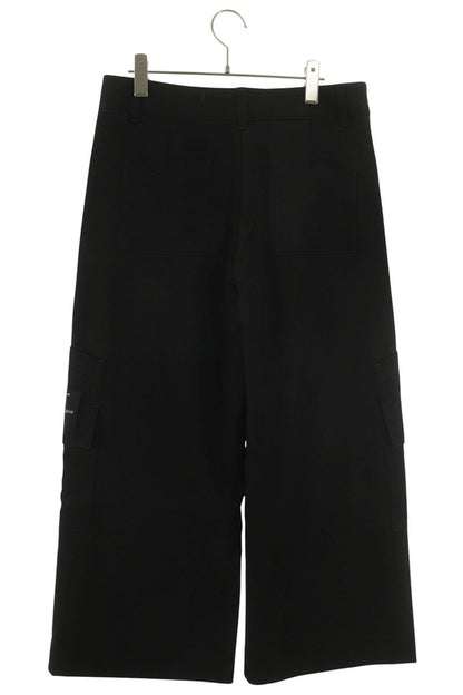 Off-White 25SS Black Wool Cargo Pants Size 40
