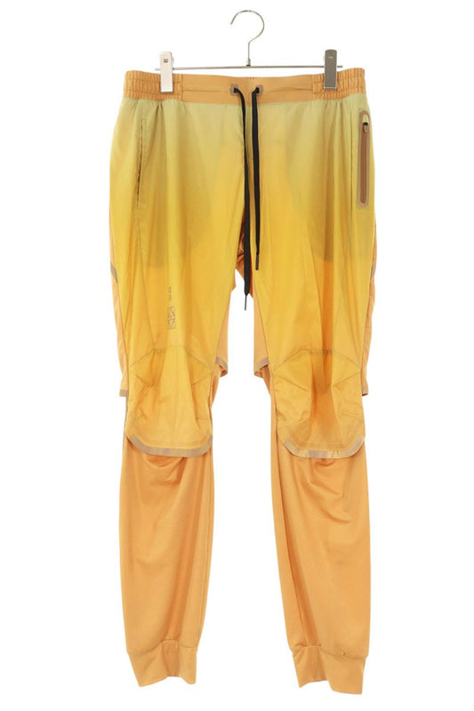 Loewe Yellow Running Pants Polyester Blend Size M