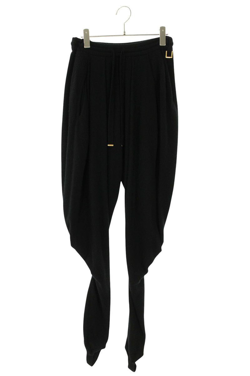 Louis Vuitton 22AW Cashmere Knit Drape Stirrup Pants Size M