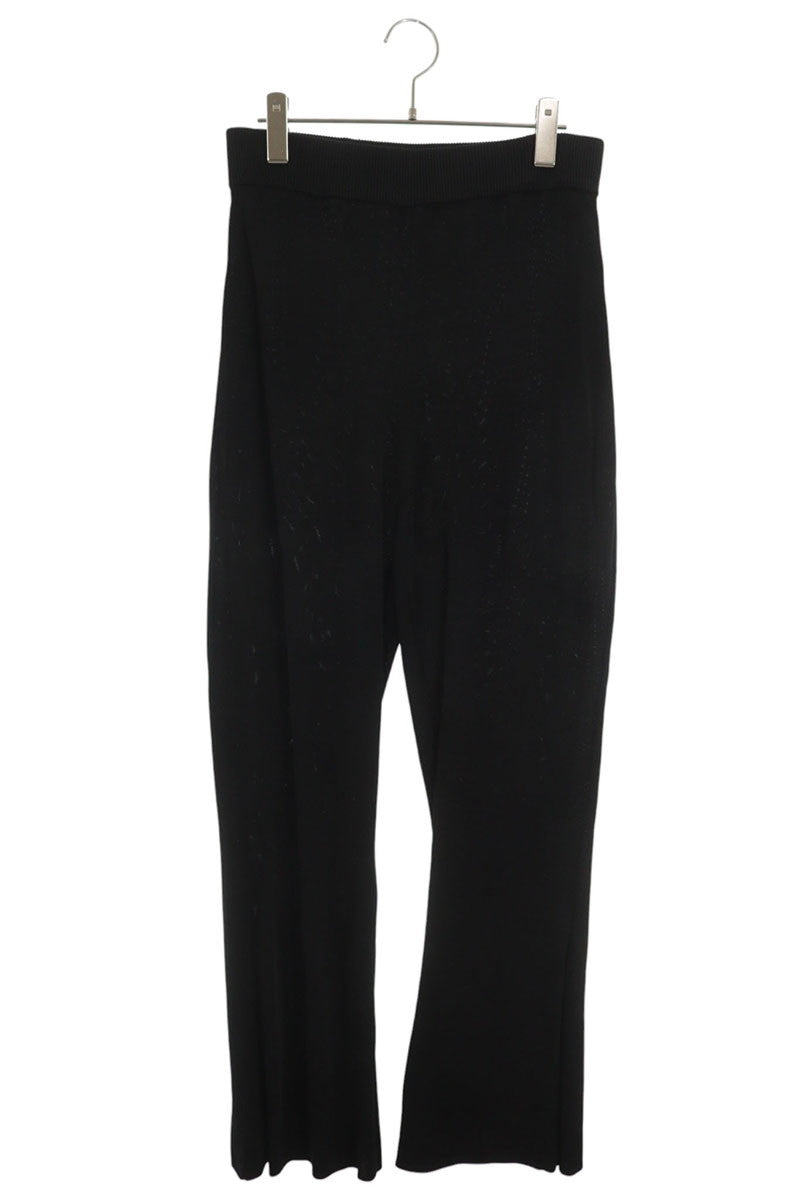 Studio Nicholson Double Face Flare Pants Black Size 1