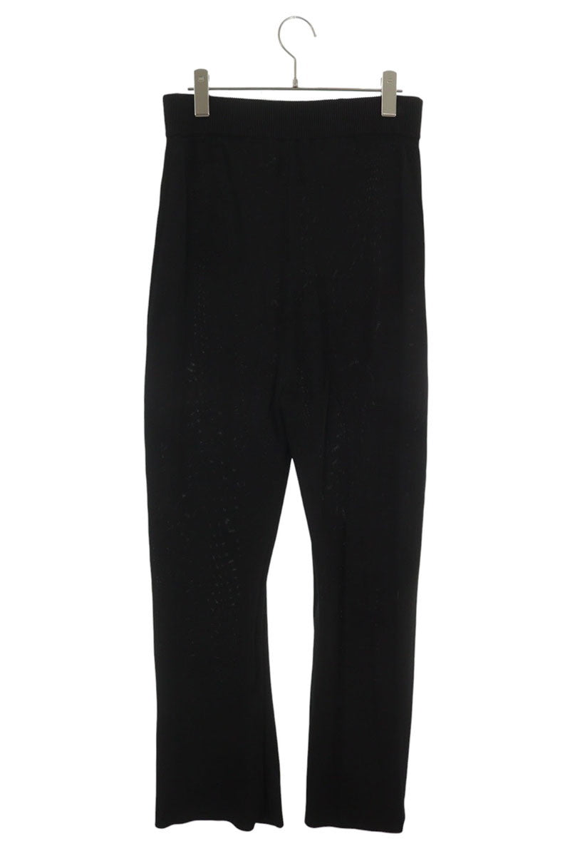 Studio Nicholson Double Face Flare Pants Black Size 1