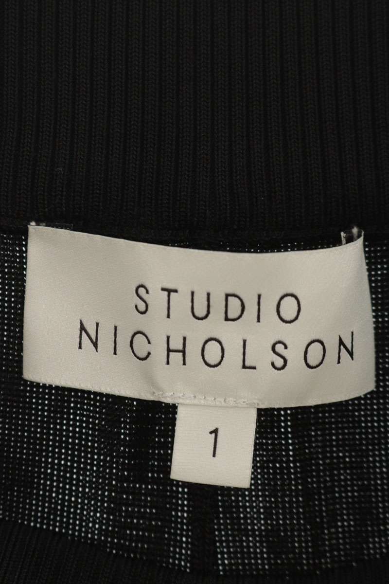Studio Nicholson Double Face Flare Pants Black Size 1