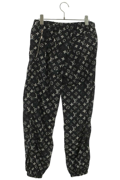 Louis Vuitton Stencil Effect Monogram Black White Size 38