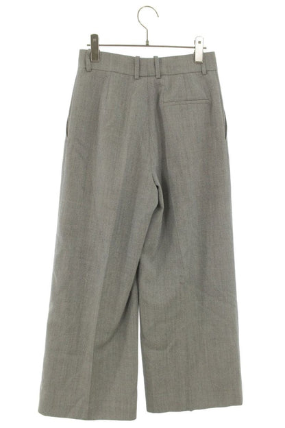 Christian Dior Gray Wool Wide Leg Slacks Size 34