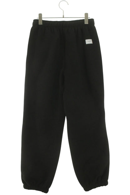 Japanese Brand Black Logo Fleece Pants Size FREE