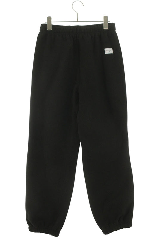 Japanese Brand Black Logo Fleece Pants Size FREE