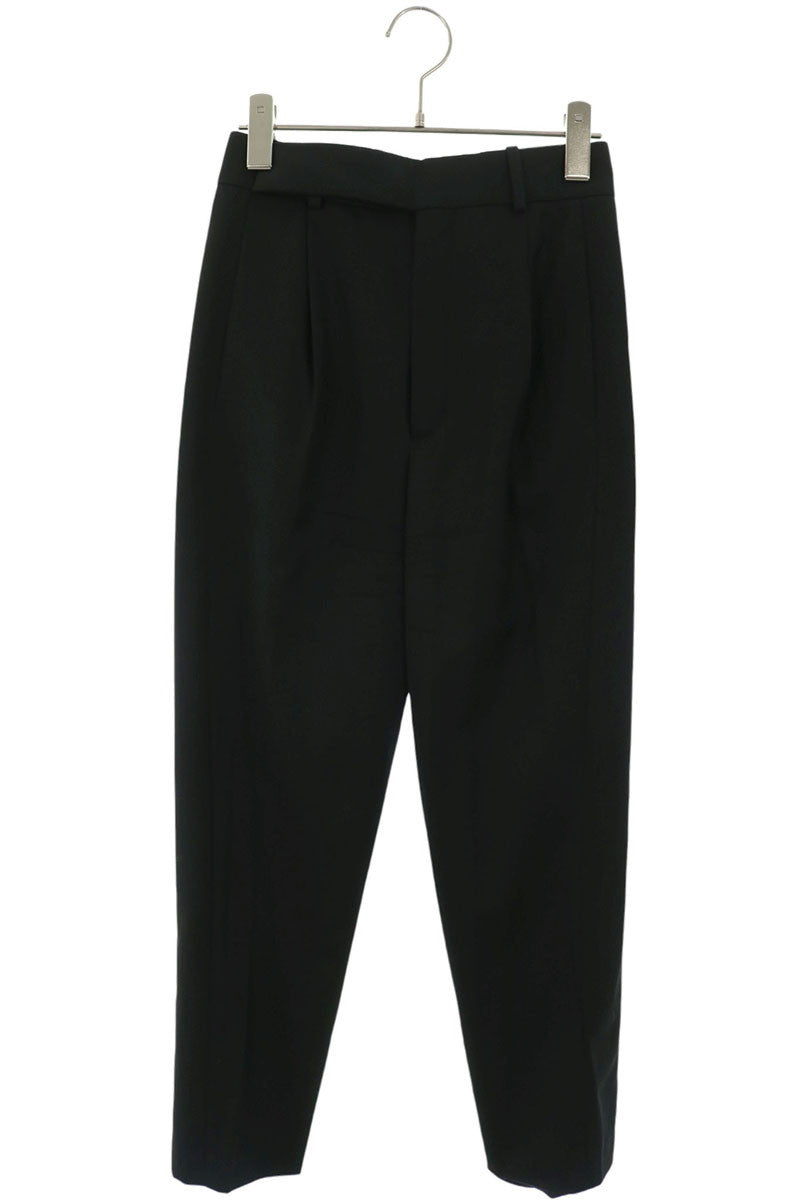 Saint Laurent Paris Black Wool Slacks Size 34