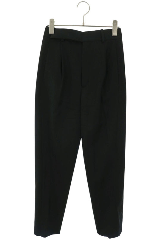 Saint Laurent Paris Black Wool Slacks Size 34
