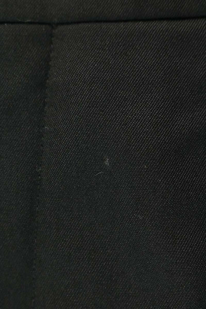 Saint Laurent Paris Black Wool Slacks Size 34