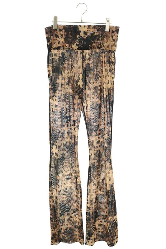 Chrome Hearts Cemetery Cross Mesh Lace Long Pants Size S