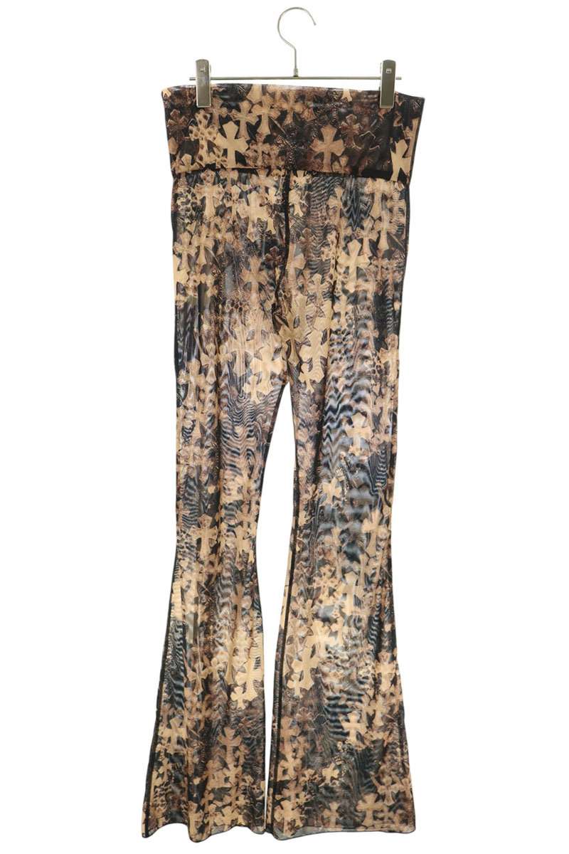 Chrome Hearts Cemetery Cross Mesh Lace Long Pants Size S