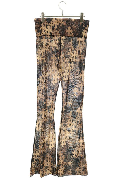 Chrome Hearts Cemetery Cross Mesh Lace Long Pants Size S