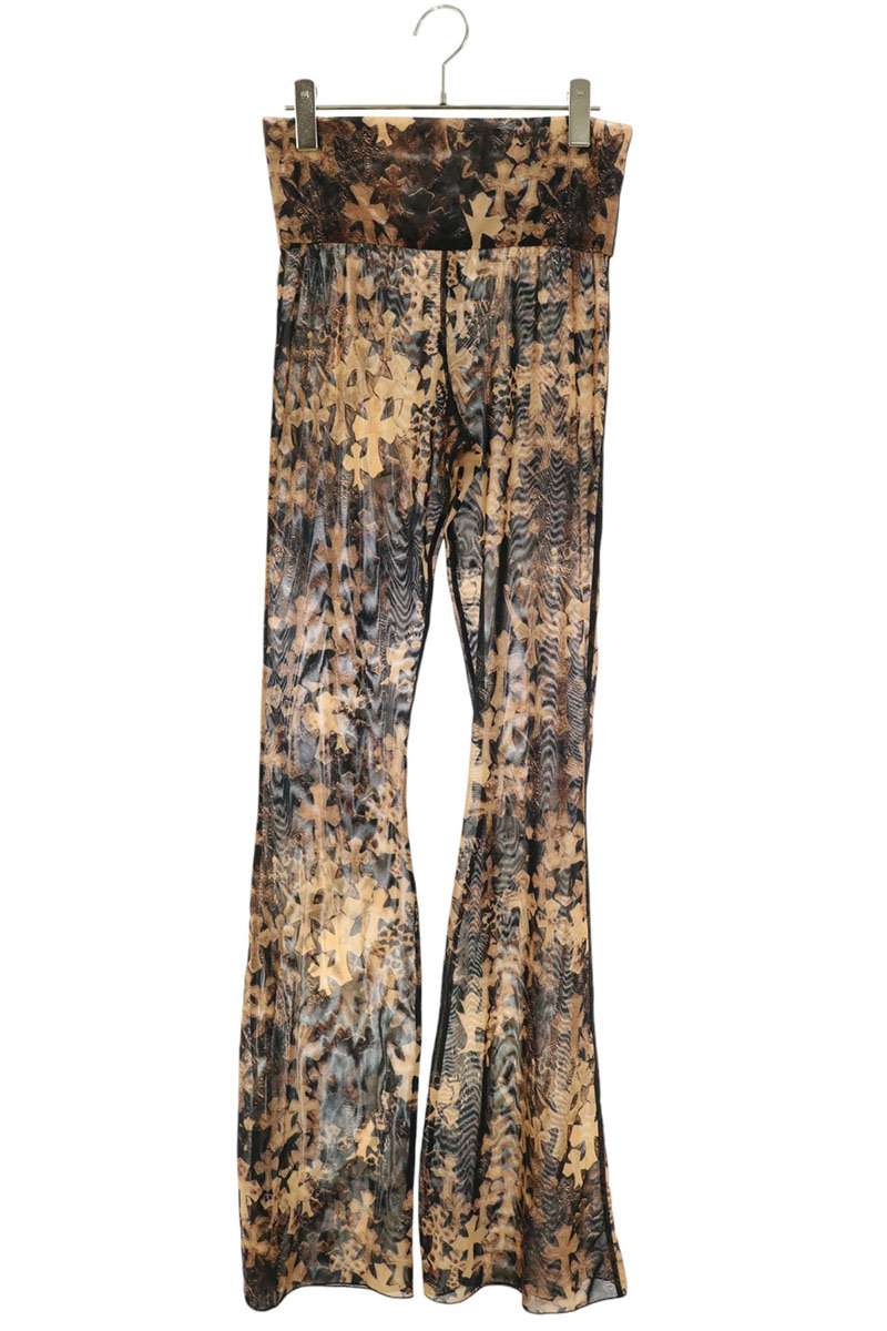 Chrome Hearts Cross Sheer Long Casual Pants Multi Size XS