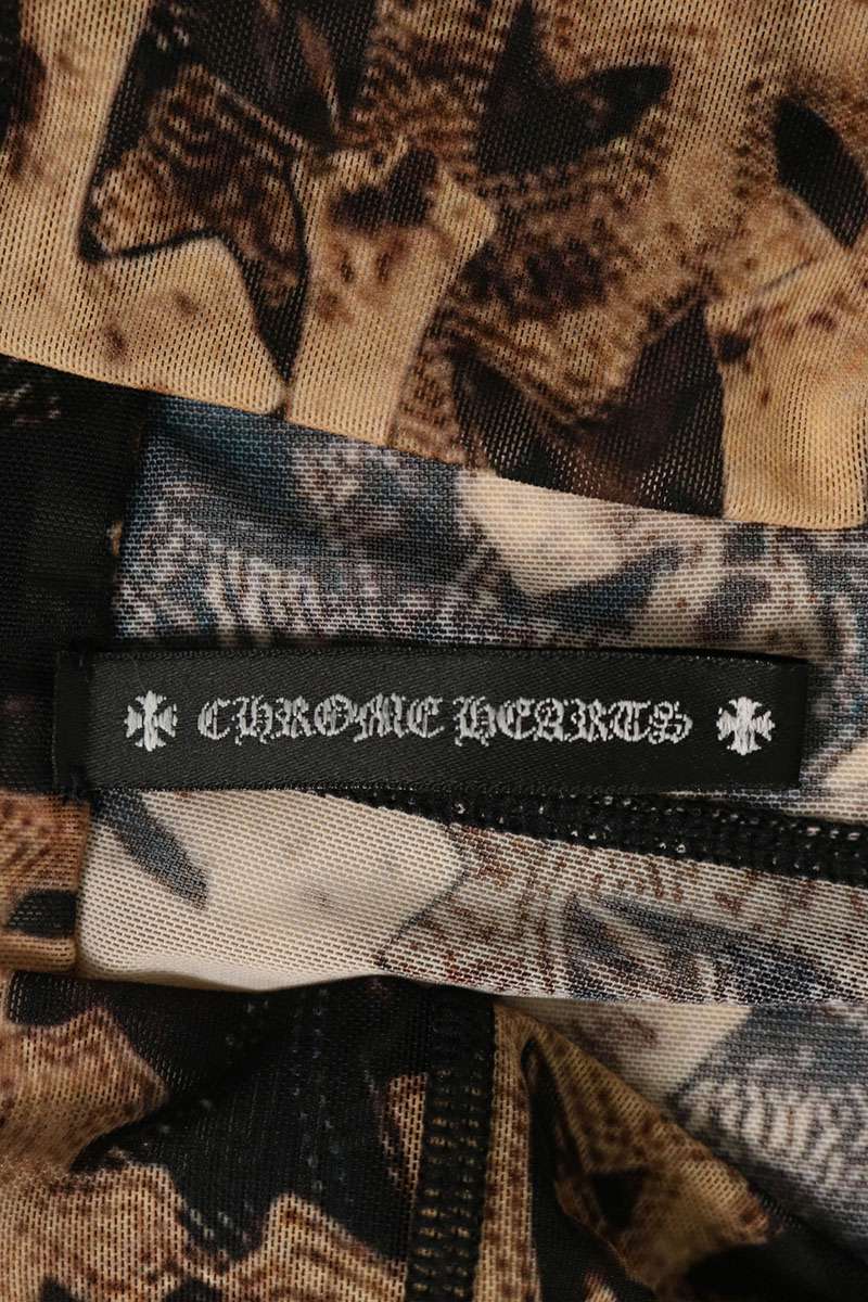 Chrome Hearts Cross Sheer Long Casual Pants Multi Size XS