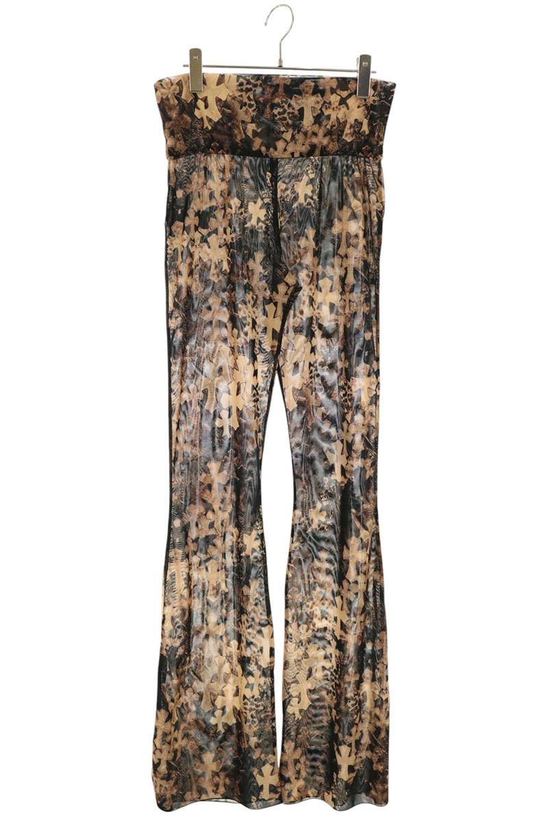 Chrome Hearts Cemetery Cross Mesh Lace Long Pants Size S