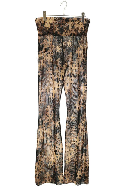 Chrome Hearts Cemetery Cross Mesh Lace Long Pants Size S