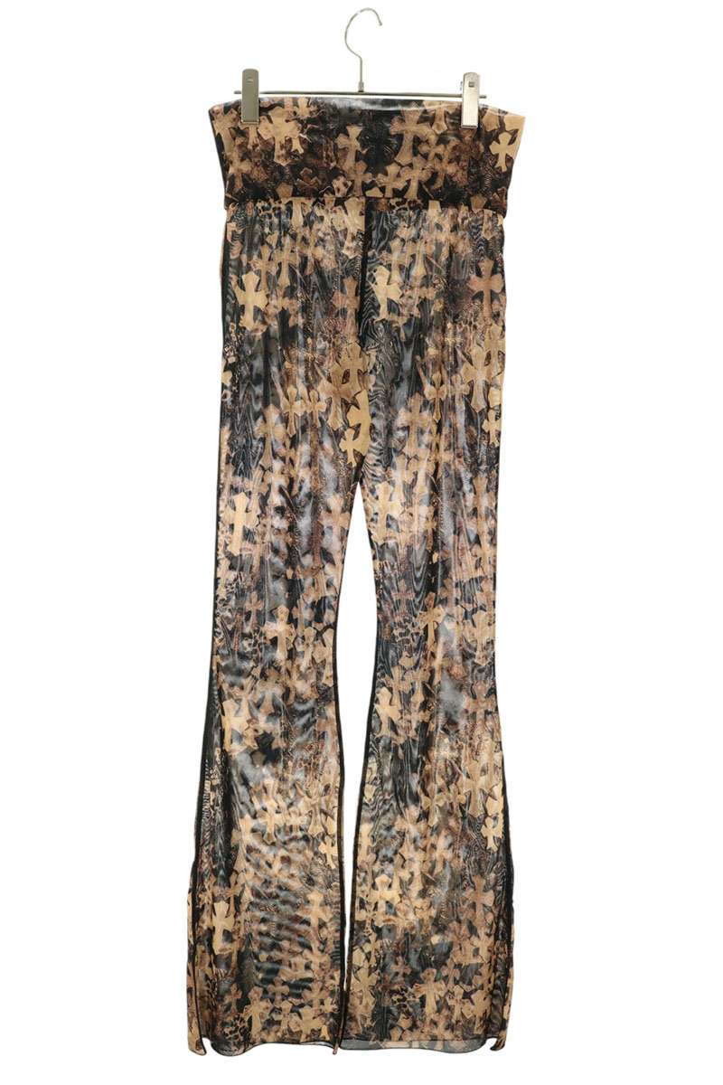 Chrome Hearts Cemetery Cross Mesh Lace Long Pants Size S