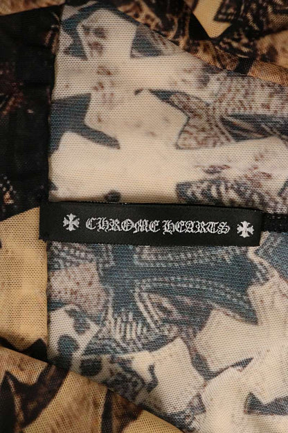 Chrome Hearts Cemetery Cross Mesh Lace Long Pants Size S