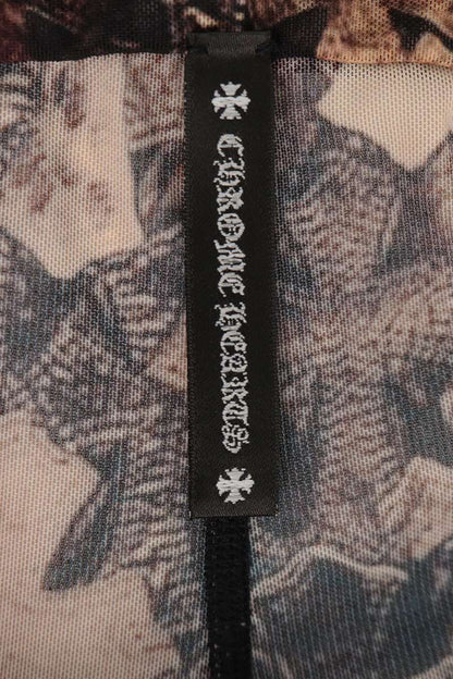 Chrome Hearts Cemetery Cross Mesh Flare Pants Size XS