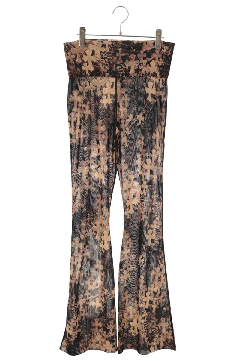 Chrome Hearts Cemetery Cross Mesh Lace Flares Size S