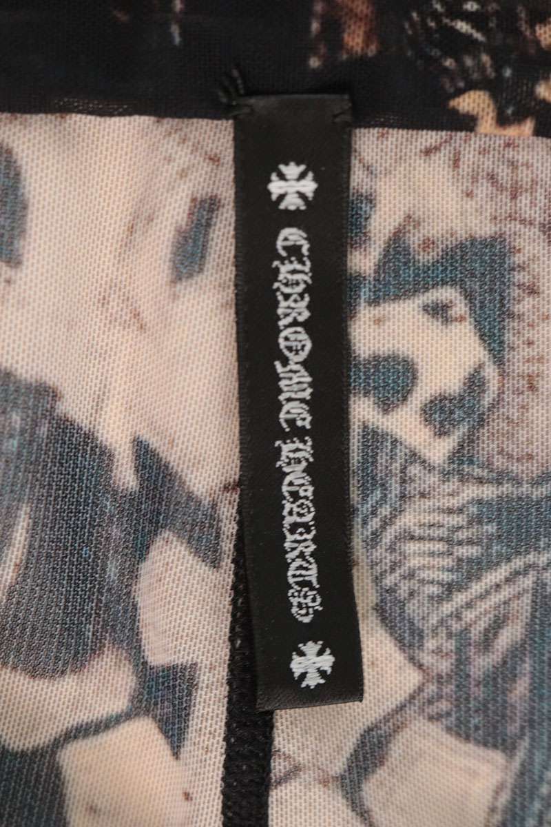 Chrome Hearts Cemetery Cross Mesh Lace Flares Size S