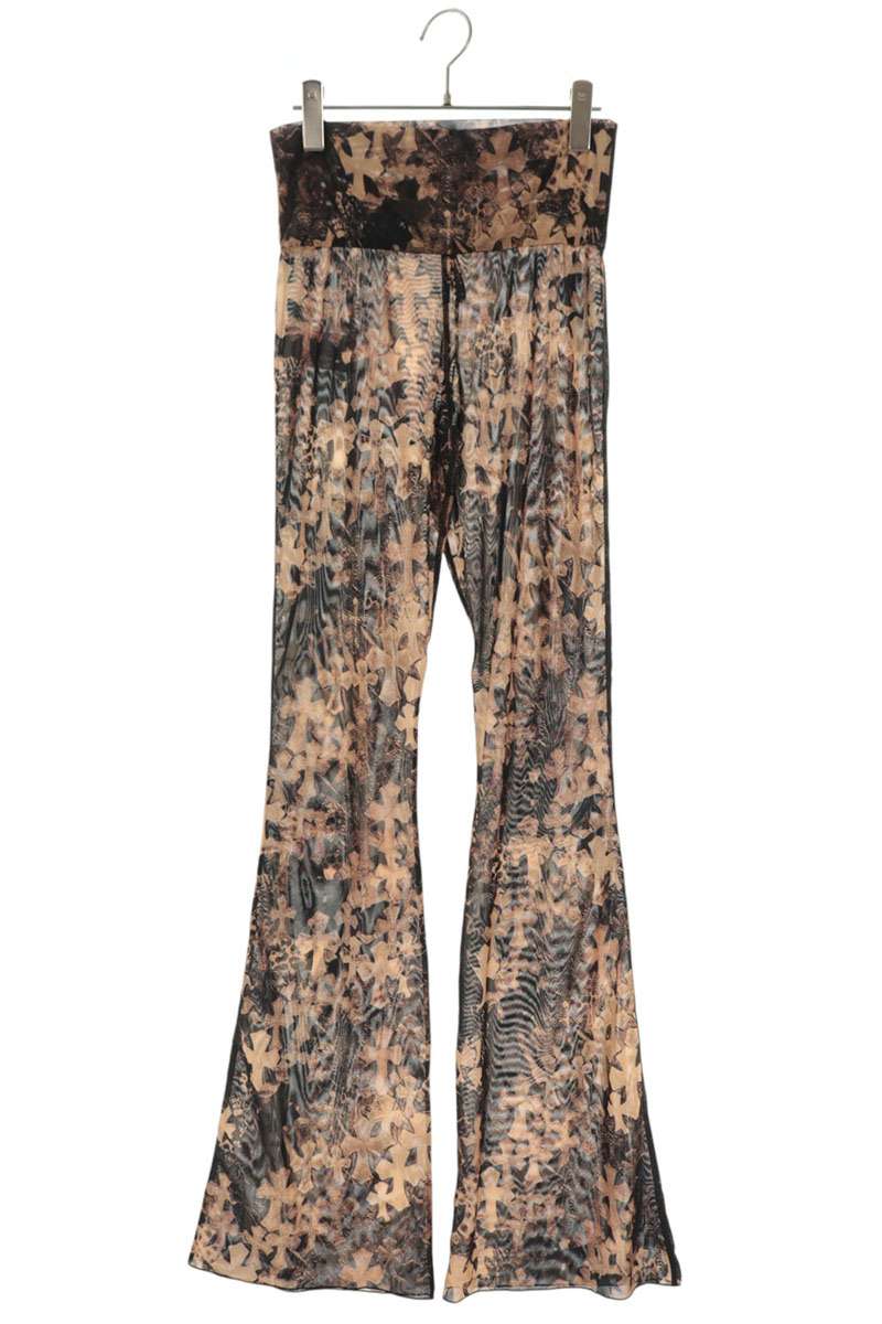 Chrome Hearts Cemetery Cross Mesh Lace Sheer Pants Size XS