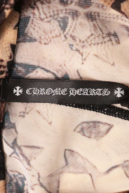 Chrome Hearts Cemetery Cross Mesh Lace Sheer Pants Size XS