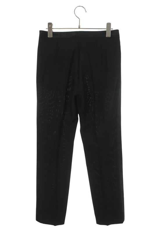 Maison Margiela Black Belted Wool Blend Pants Size 38