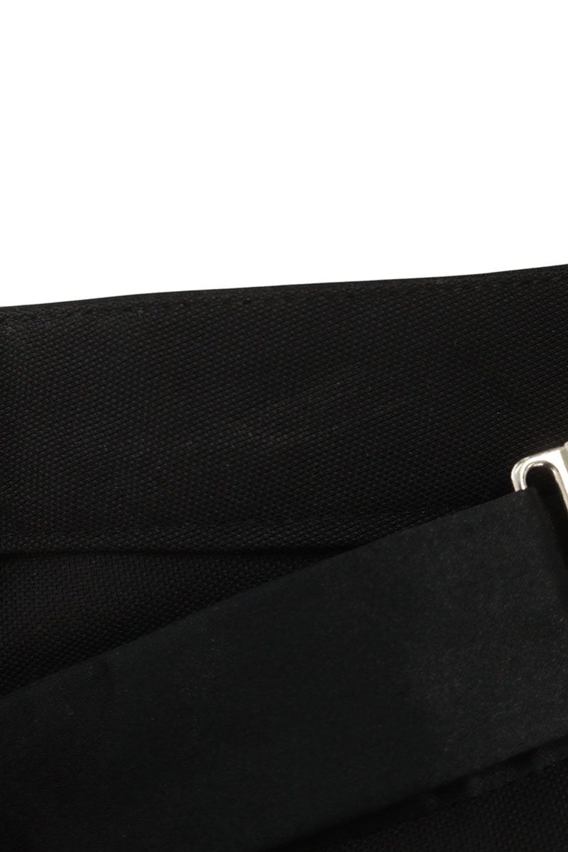Maison Margiela Black Belted Wool Blend Pants Size 38
