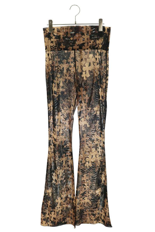Chrome Hearts Cemetery Cross Flare Pants Multi Size XS