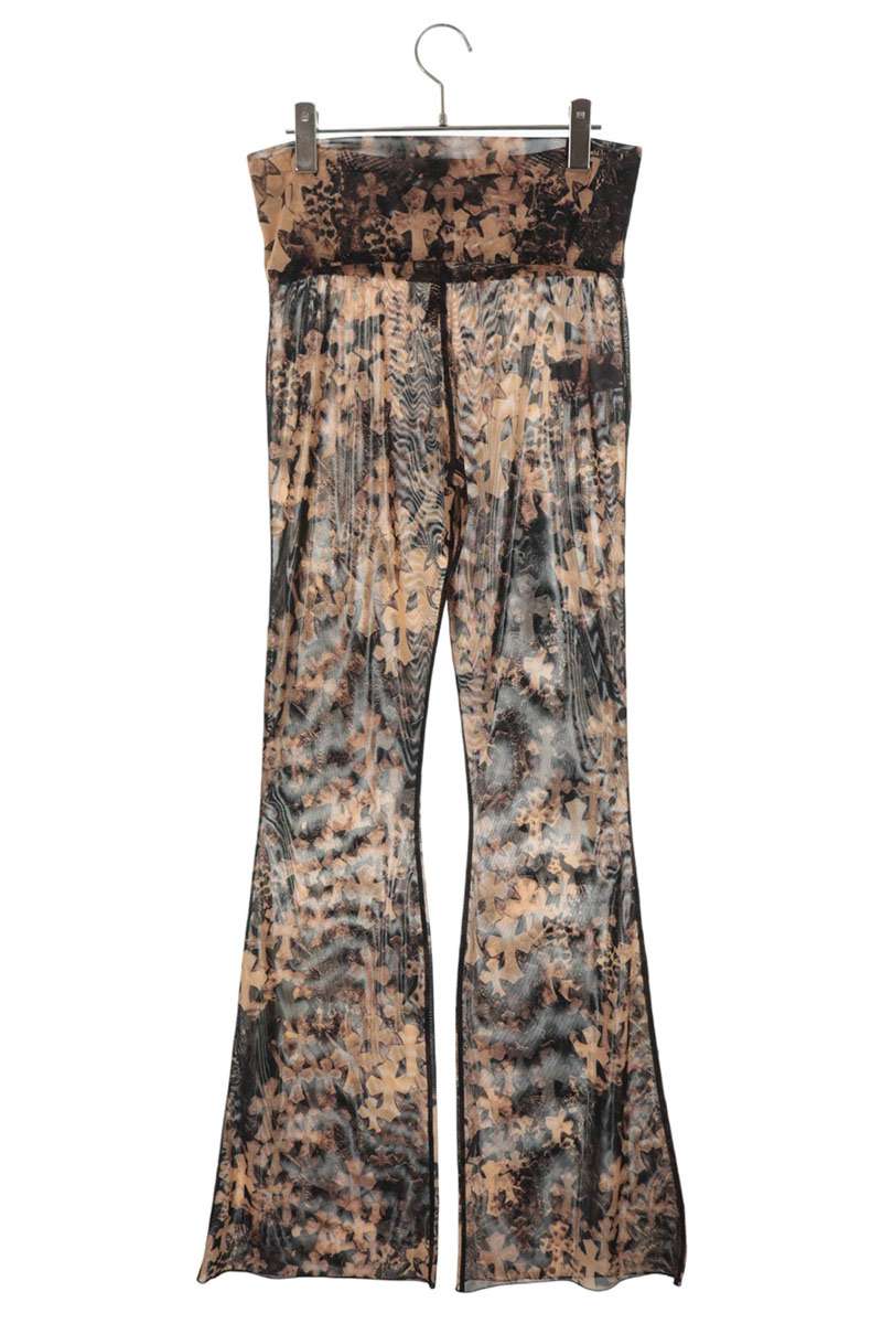 Chrome Hearts Cemetery Cross Mesh Lace Long Multi Size S