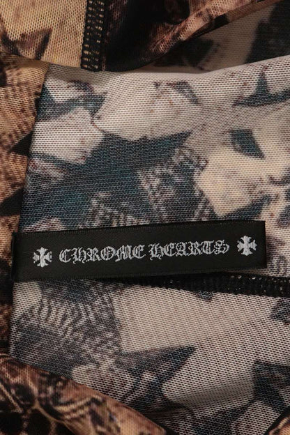 Chrome Hearts Cemetery Cross Mesh Lace Long Multi Size S