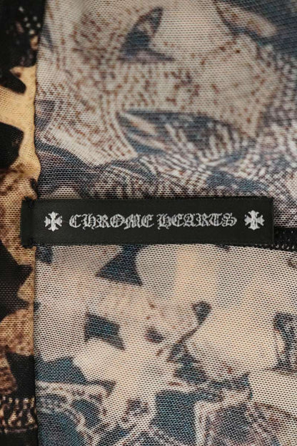 Chrome Hearts Cemetery Cross Mesh Lace Flare Pants Size XS