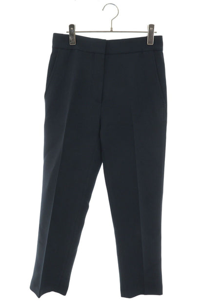 Christian Dior Wool Silk Tapered Slacks Navy Size 34