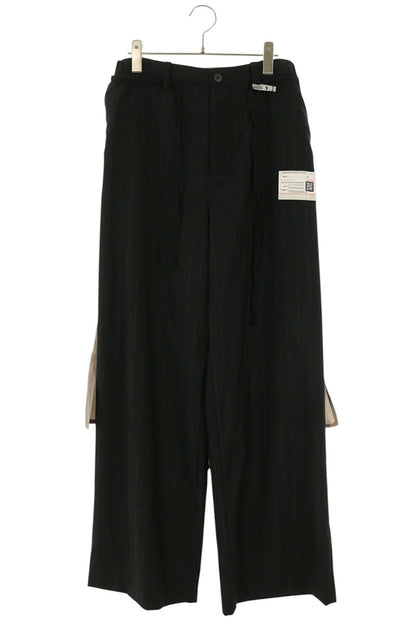 Maison MIHARA YASUHIRO Navy Spliced Wool Trousers Size 38