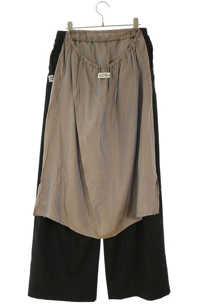 Maison MIHARA YASUHIRO Navy Spliced Wool Trousers Size 38