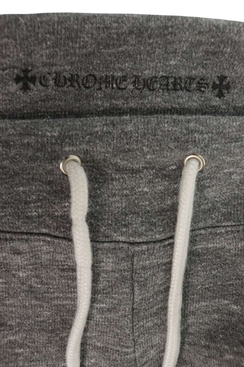 Chrome Hearts Logo Print Sweat Pants Gray Size M