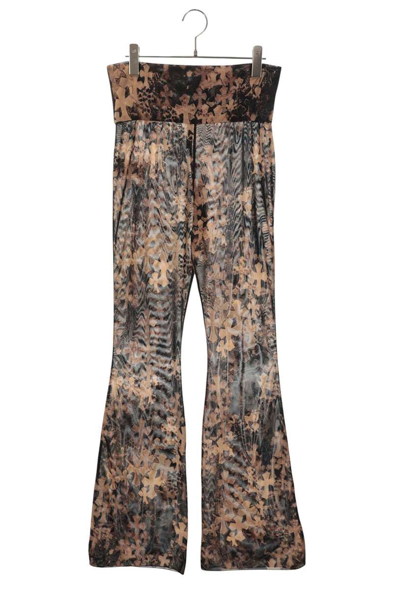 Chrome Hearts Cemetery Cross Mesh Lace Long Pants Size S
