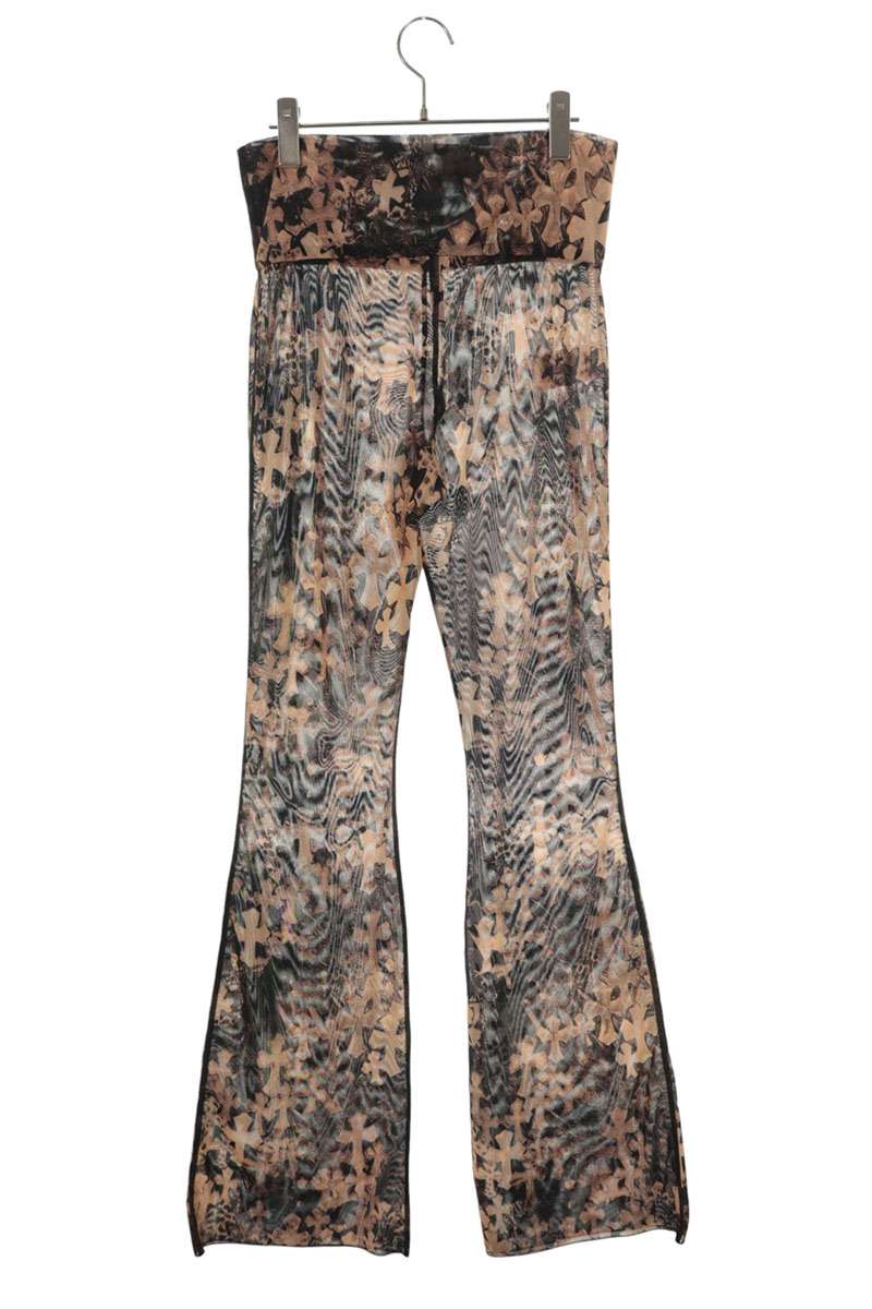 Chrome Hearts Cemetery Cross Mesh Lace Long Pants Size S