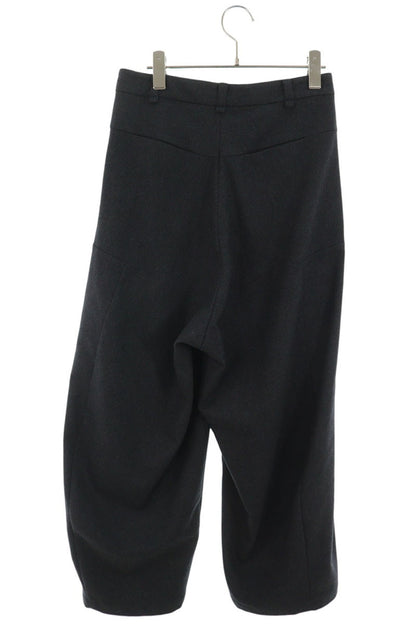 Hyein Seo Asymmetric Wool Cashmere Wide Pants Gray Size 1